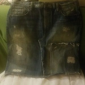 Jean skirt